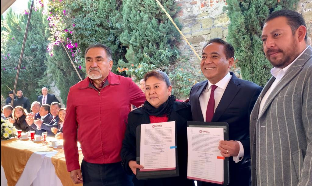 Ayuntamiento de Tlaxcala cumple con pago de prestaciones de fin de año a trabajadores
